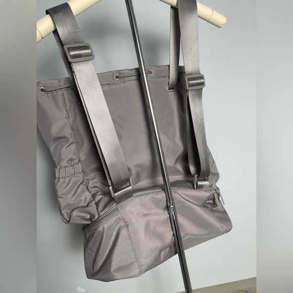 Beyond Yoga | Taupe Convertible Bag Backpack Athleisure Yoga Gym Practical - Picture 7 of 13